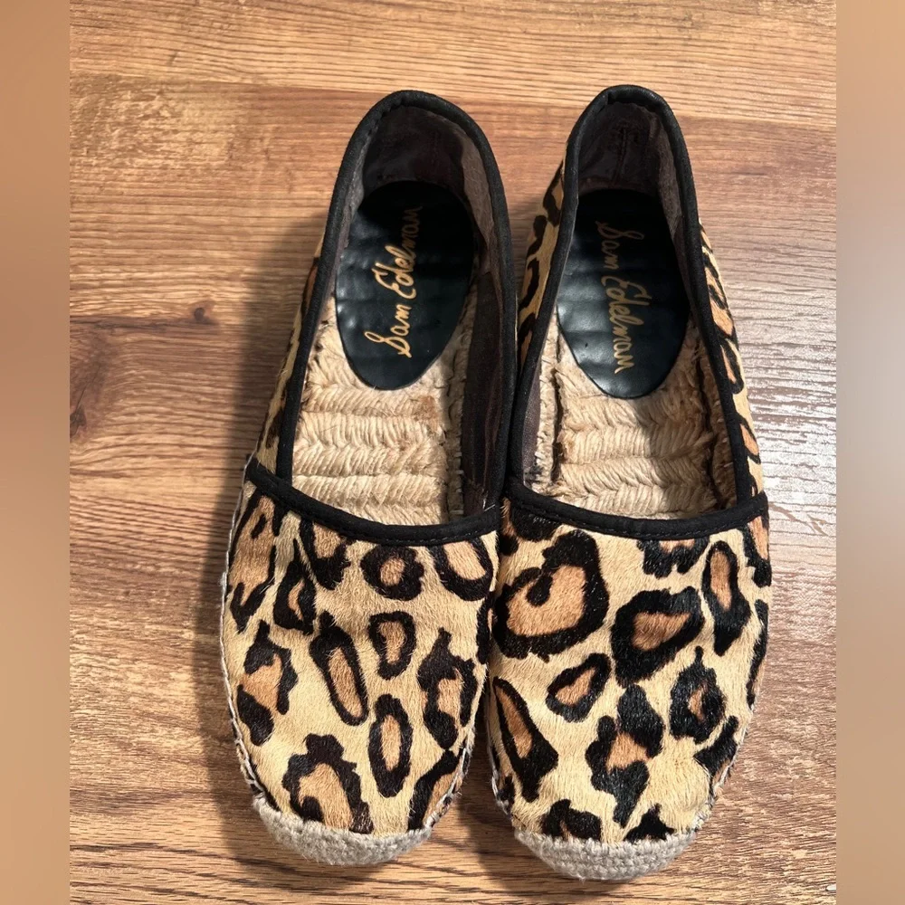 Sam Edelman Leopard Print‎ Espadrilles – Chic & Comfy Slip-Ons